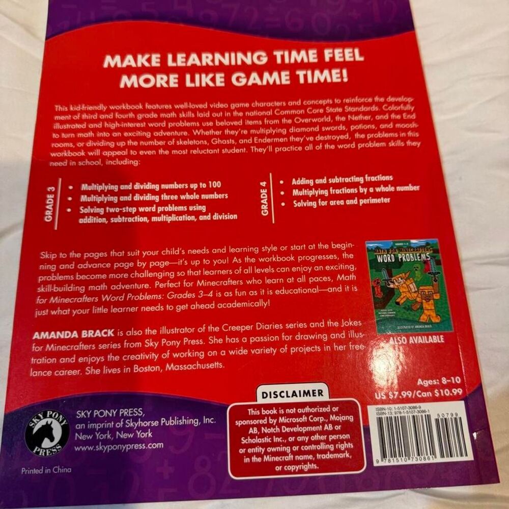 Minecraft multi Books - Picture 2 of 2